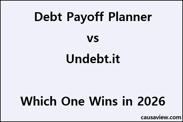 Two debt payoff tools compared with financial planning notes