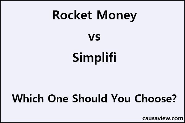 Rocket Money vs Simplifi comparison 2026 expense tracking apps