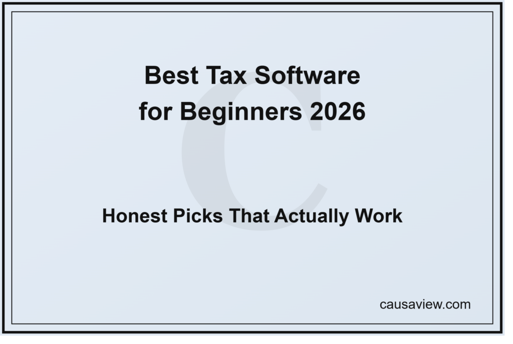 best tax software for beginners 2026 comparison