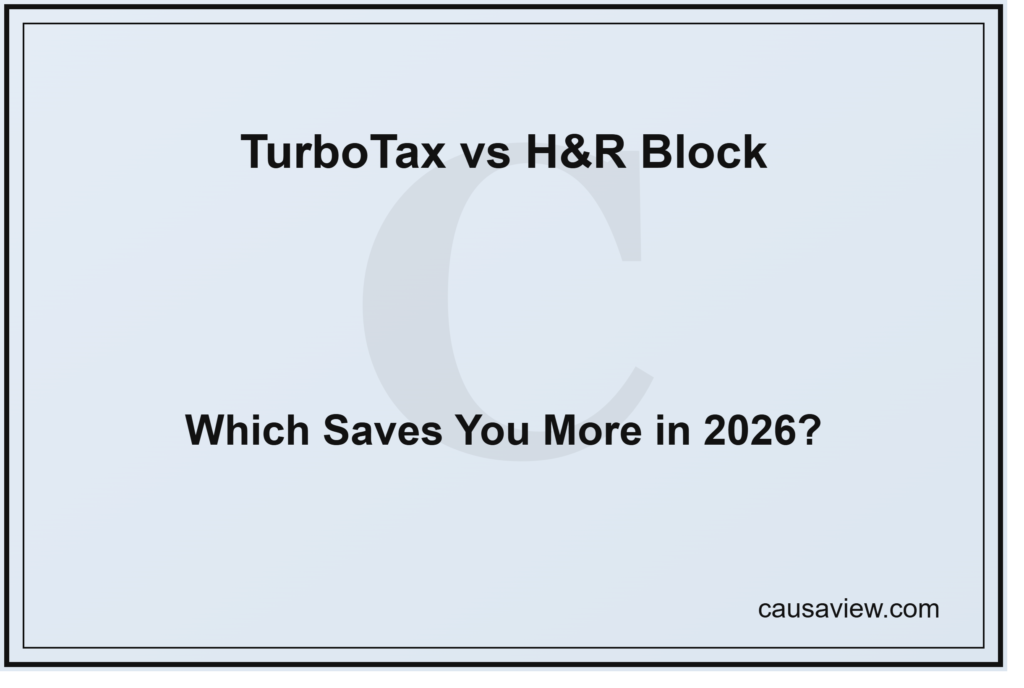 TurboTax vs H&R Block 2026 comparison